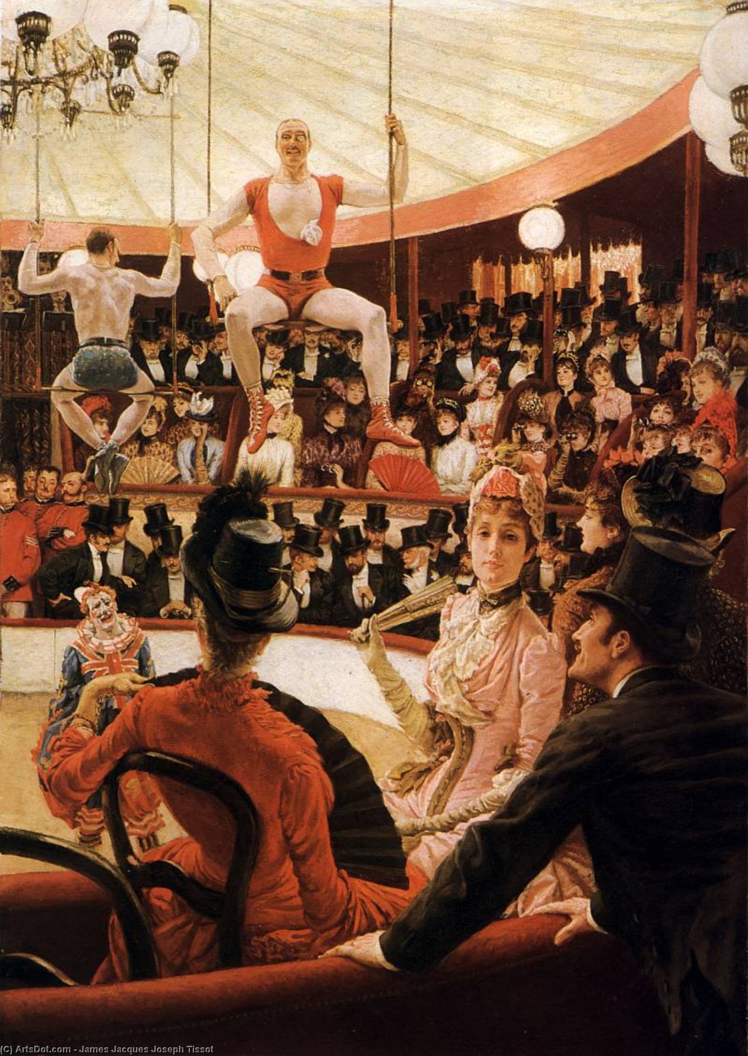 Wikioo.org - The Encyclopedia of Fine Arts - Painting, Artwork by James Jacques Joseph Tissot - the sporting ladies