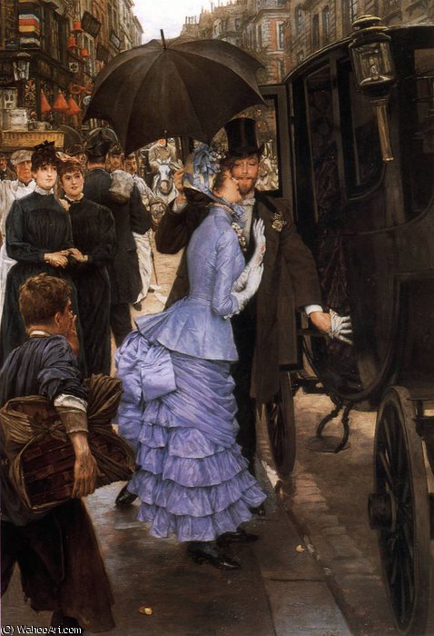 Wikioo.org - The Encyclopedia of Fine Arts - Painting, Artwork by James Jacques Joseph Tissot - the traveller