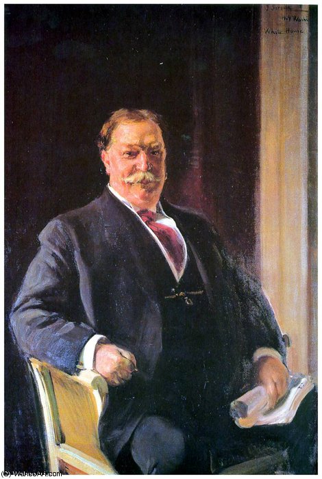 Wikioo.org - The Encyclopedia of Fine Arts - Painting, Artwork by Joaquin Sorolla Y Bastida - El presidente Taft