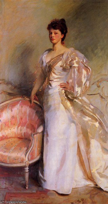 Wikioo.org – L'Enciclopedia delle Belle Arti - Pittura, Opere di John Singer Sargent - mrs george Swinton