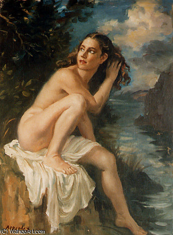 Wikioo.org – La Enciclopedia de las Bellas Artes - Pintura, Obras de arte de Jorge Apperley (George Owen Wynne Apperley) - desnudo