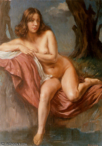 Wikioo.org - The Encyclopedia of Fine Arts - Painting, Artwork by Jorge Apperley (George Owen Wynne Apperley) - el bano
