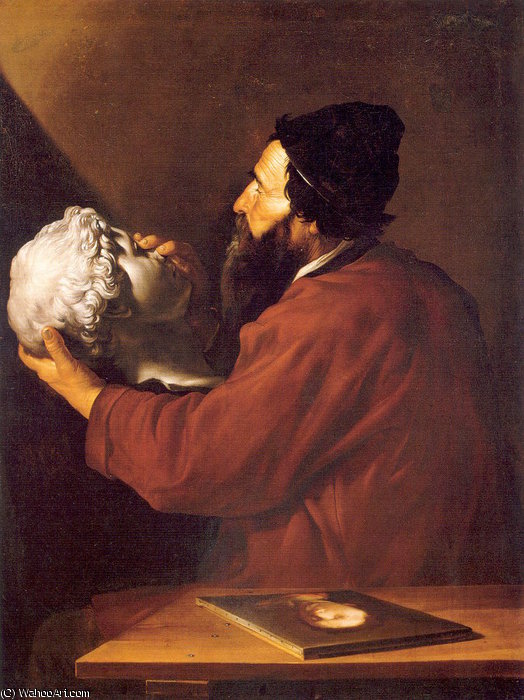 Wikioo.org - The Encyclopedia of Fine Arts - Painting, Artwork by Jusepe De Ribera (Lo Spagnoletto) - untitled