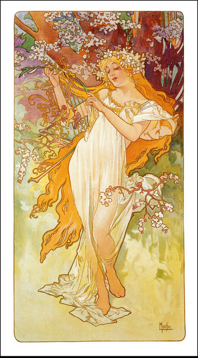 Wikioo.org - The Encyclopedia of Fine Arts - Painting, Artwork by Alphonse Maria Mucha - (33)