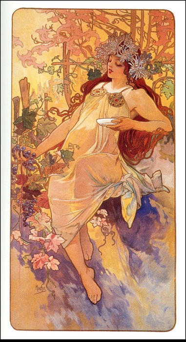 Wikioo.org - The Encyclopedia of Fine Arts - Painting, Artwork by Alphonse Maria Mucha - (36)