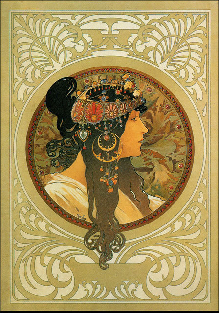 Wikioo.org - The Encyclopedia of Fine Arts - Painting, Artwork by Alphonse Maria Mucha - (39)