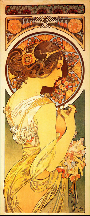 Wikioo.org - The Encyclopedia of Fine Arts - Painting, Artwork by Alphonse Maria Mucha - (41)