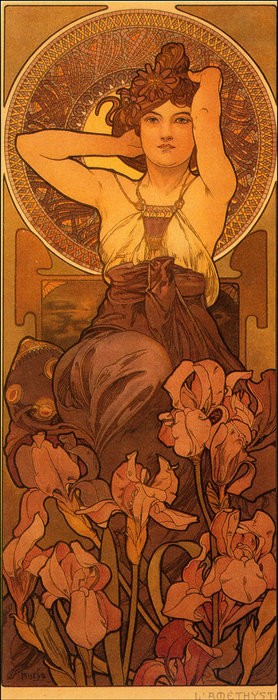 Wikioo.org - The Encyclopedia of Fine Arts - Painting, Artwork by Alphonse Maria Mucha - (45)