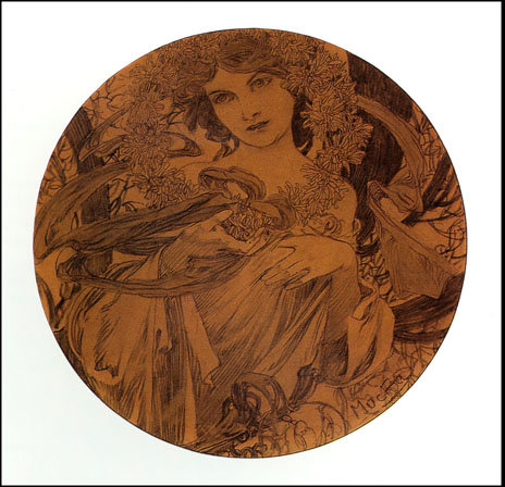 Wikioo.org - The Encyclopedia of Fine Arts - Painting, Artwork by Alphonse Maria Mucha - (80)
