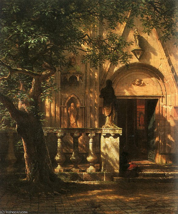 Wikioo.org - Die Enzyklopädie bildender Kunst - Malerei, Kunstwerk von Albert Bierstadt - ohne titel (844)