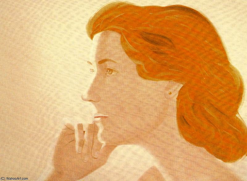 Wikioo.org - The Encyclopedia of Fine Arts - Painting, Artwork by Alex Katz - untitled (3986)