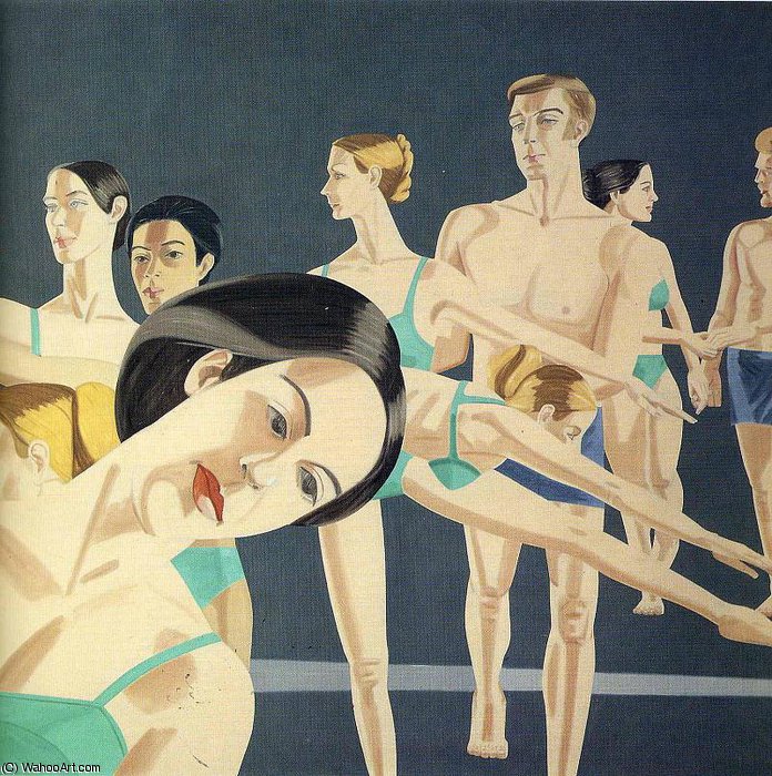 Wikioo.org - The Encyclopedia of Fine Arts - Painting, Artwork by Alex Katz - untitled (5751)