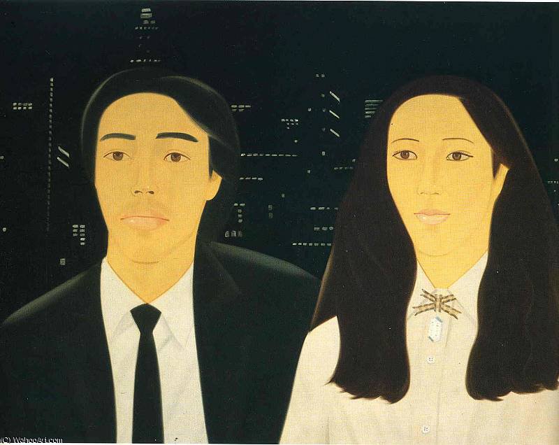 Wikioo.org - The Encyclopedia of Fine Arts - Painting, Artwork by Alex Katz - untitled (7381)