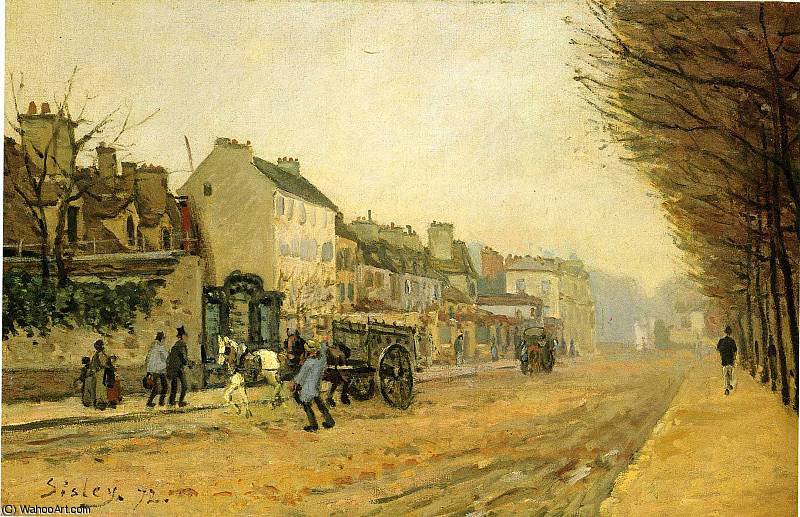 Wikioo.org – L'Encyclopédie des Beaux Arts - Peinture, Oeuvre de Alfred Sisley - Untitled (4272)