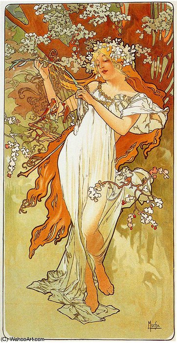 Wikioo.org - The Encyclopedia of Fine Arts - Painting, Artwork by Alphonse Maria Mucha - untitled (691)