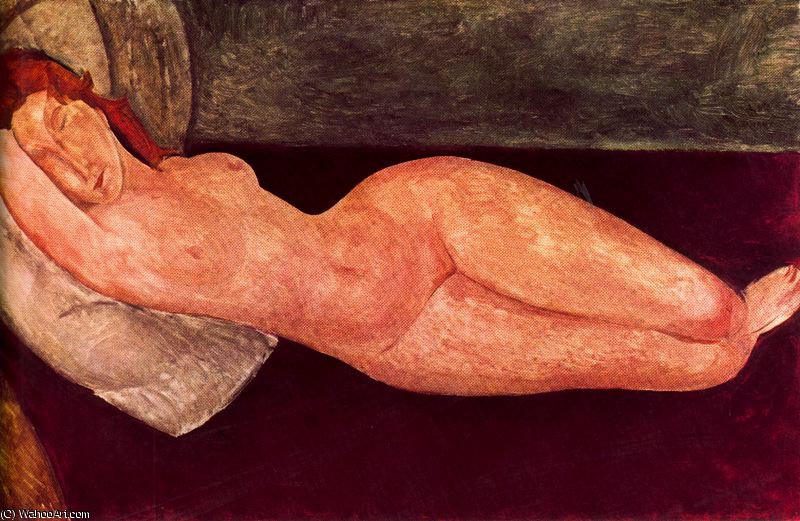 Wikioo.org – L'Enciclopedia delle Belle Arti - Pittura, Opere di Amedeo Modigliani - untitled (1697)