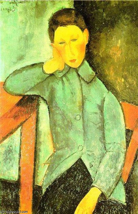 Wikioo.org - The Encyclopedia of Fine Arts - Painting, Artwork by Amedeo Modigliani - untitled (8900)