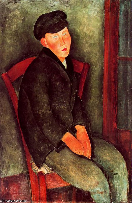 Wikioo.org – L'Encyclopédie des Beaux Arts - Peinture, Oeuvre de Amedeo Modigliani - Untitled (4646)