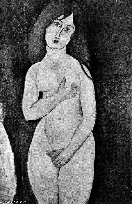 Wikioo.org - The Encyclopedia of Fine Arts - Painting, Artwork by Amedeo Modigliani - untitled (6066)