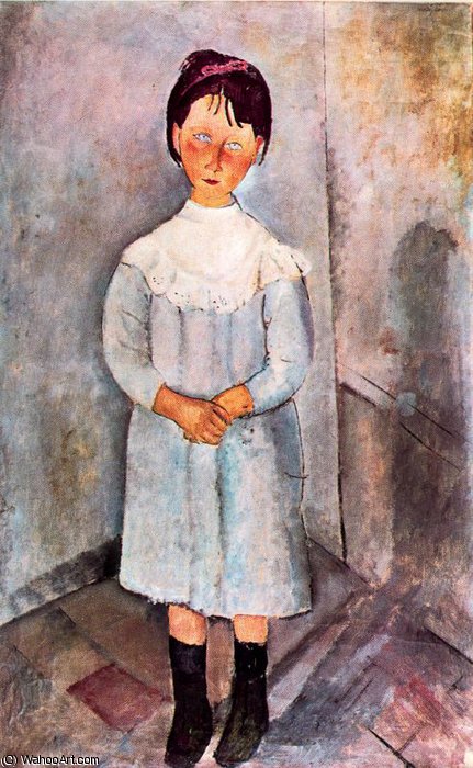 Wikioo.org - The Encyclopedia of Fine Arts - Painting, Artwork by Amedeo Modigliani - untitled (5881)