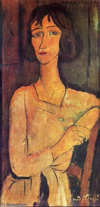 Wikioo.org - The Encyclopedia of Fine Arts - Painting, Artwork by Amedeo Modigliani - untitled (5997)