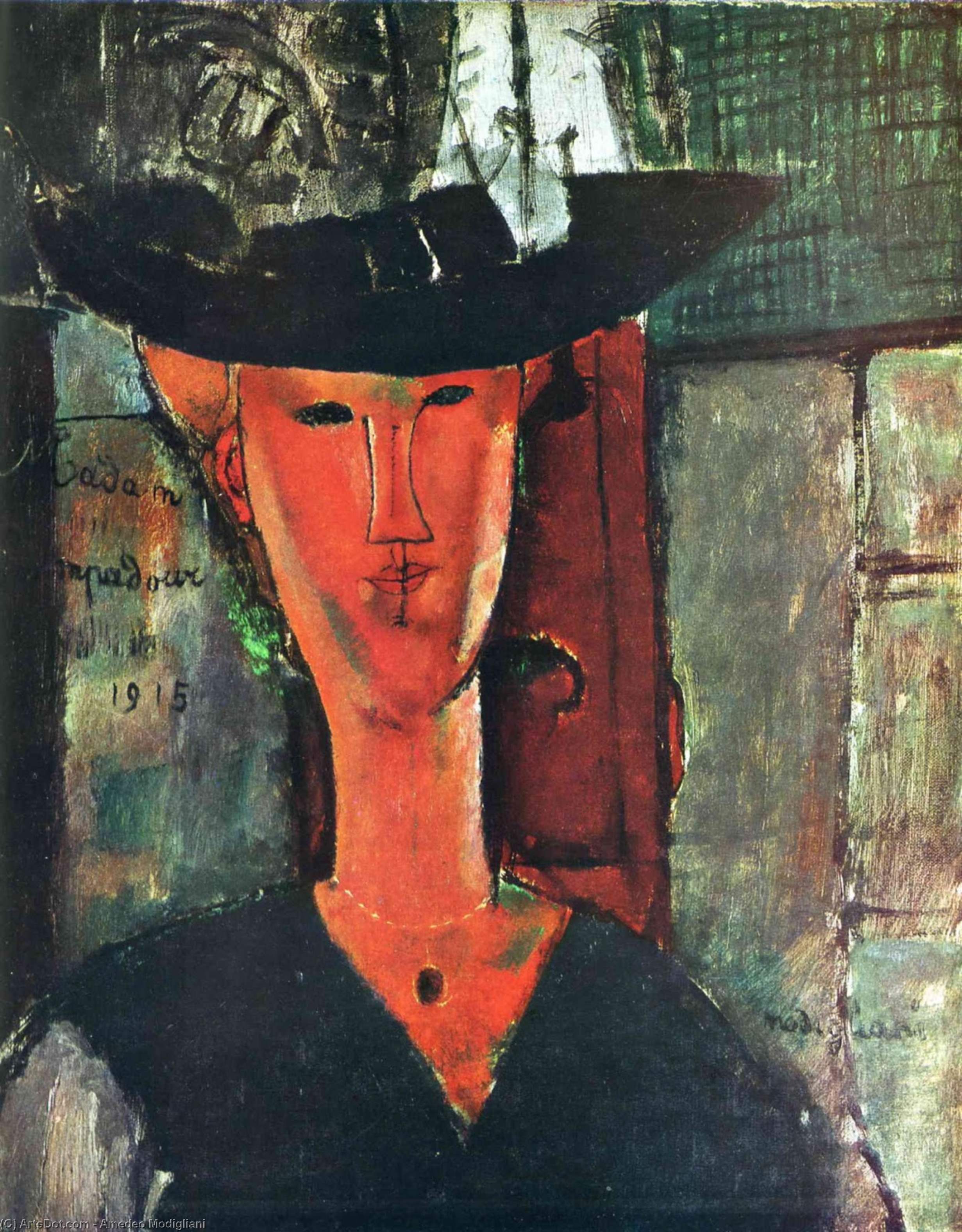 Wikioo.org - The Encyclopedia of Fine Arts - Painting, Artwork by Amedeo Modigliani - untitled (12)