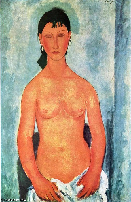 Wikioo.org - The Encyclopedia of Fine Arts - Painting, Artwork by Amedeo Modigliani - untitled (2839)