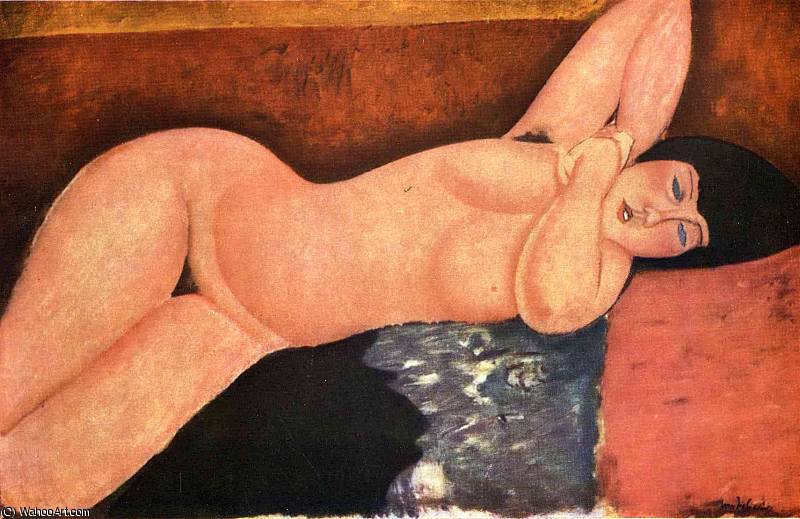 Wikioo.org - The Encyclopedia of Fine Arts - Painting, Artwork by Amedeo Modigliani - untitled (6586)