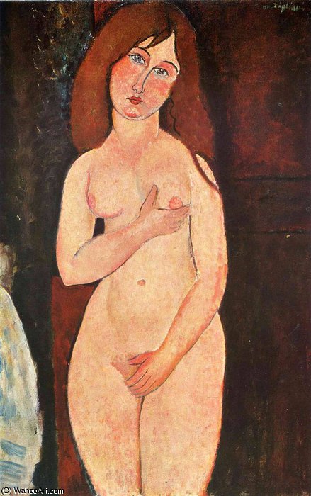 WikiOO.org - Εγκυκλοπαίδεια Καλών Τεχνών - Ζωγραφική, έργα τέχνης Amedeo Modigliani - untitled (8528)