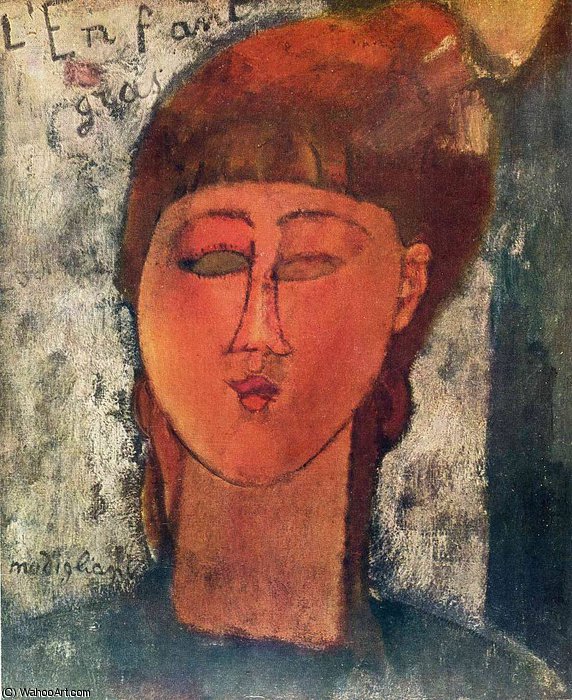 Wikioo.org - The Encyclopedia of Fine Arts - Painting, Artwork by Amedeo Modigliani - untitled (5824)