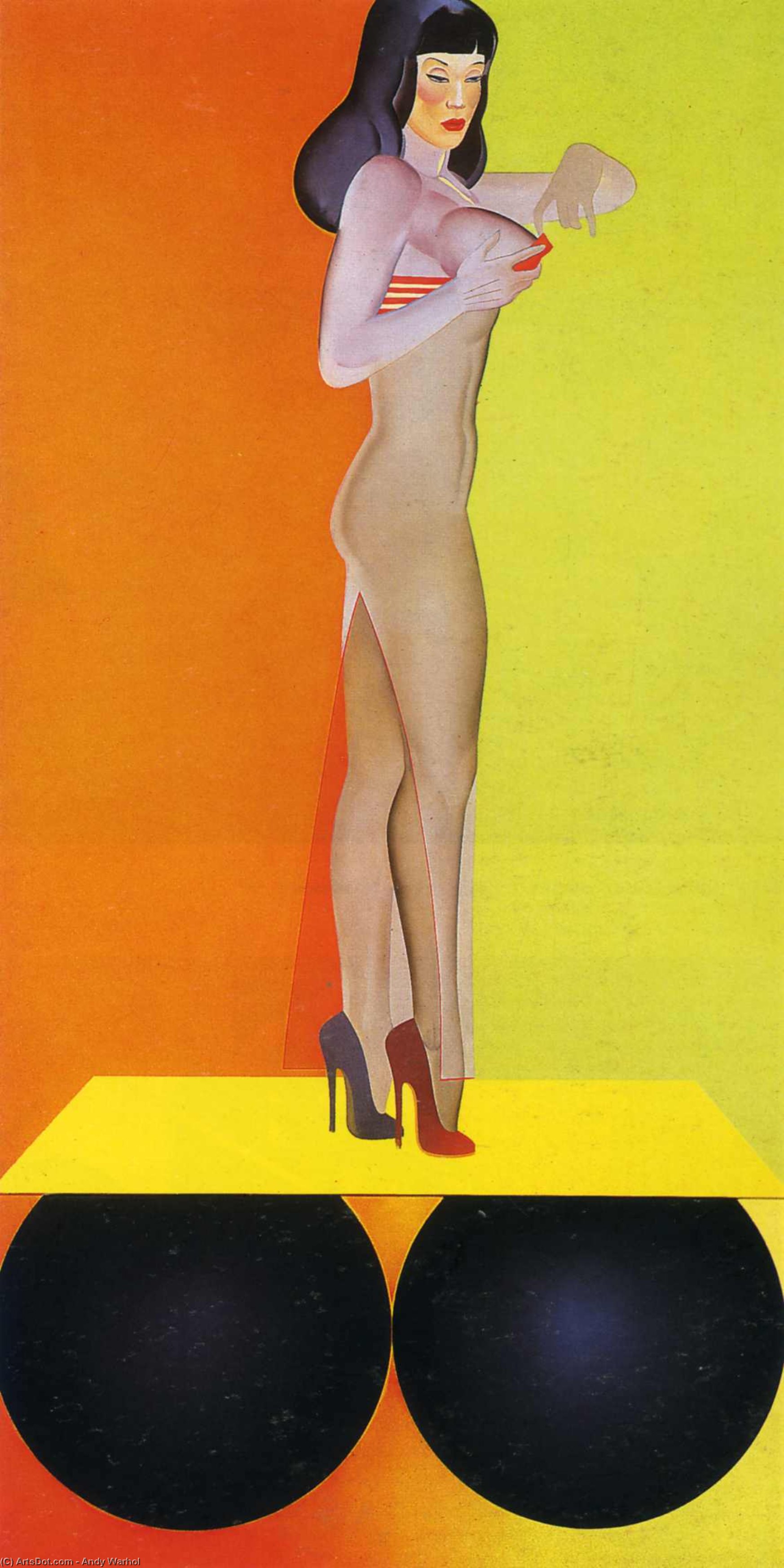 Wikioo.org – La Enciclopedia de las Bellas Artes - Pintura, Obras de arte de Andy Warhol - Sin título 1602