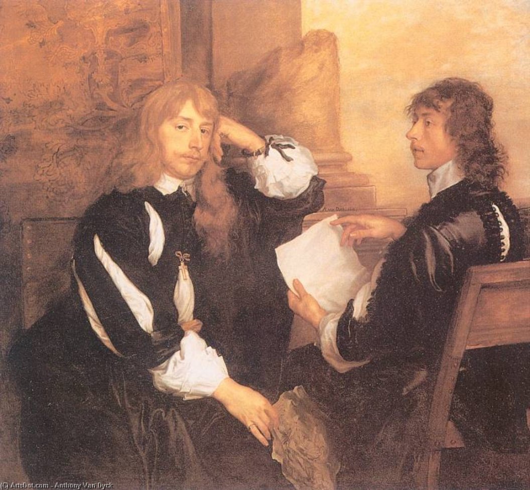 WikiOO.org – 美術百科全書 - 繪畫，作品 Anthony Van Dyck - 年命名 7900