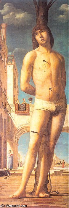 Wikioo.org - The Encyclopedia of Fine Arts - Painting, Artwork by Antonello Di Giovanni Di Antonio (Antonello Da Messina) - untitled (9372)