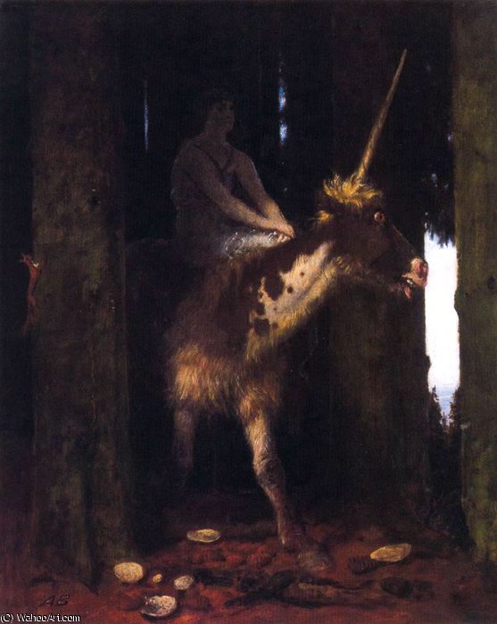 Wikioo.org - The Encyclopedia of Fine Arts - Painting, Artwork by Arnold Bocklin - untitled (8339)
