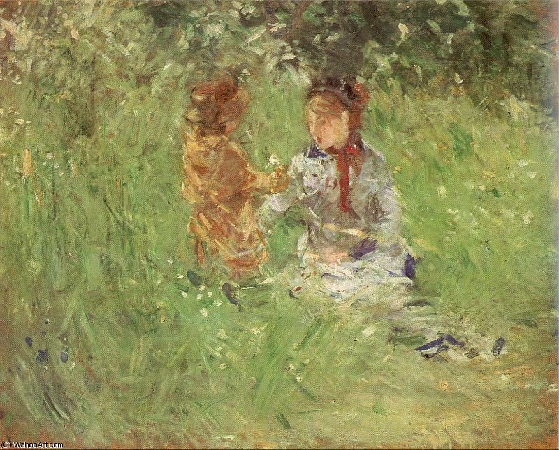 WikiOO.org – 美術百科全書 - 繪畫，作品 Berthe Morisot - 无题（5969）