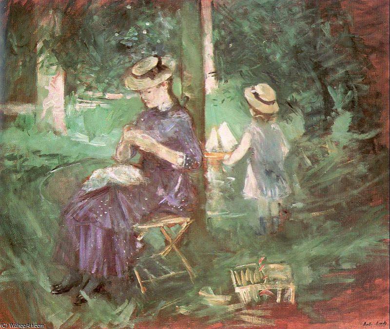 WikiOO.org - Enciclopédia das Belas Artes - Pintura, Arte por Berthe Morisot - untitled (2945)