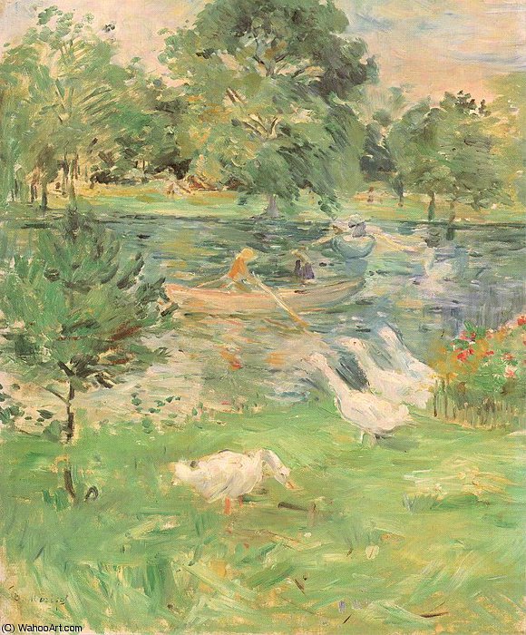 WikiOO.org – 美術百科全書 - 繪畫，作品 Berthe Morisot - 无题（2469）