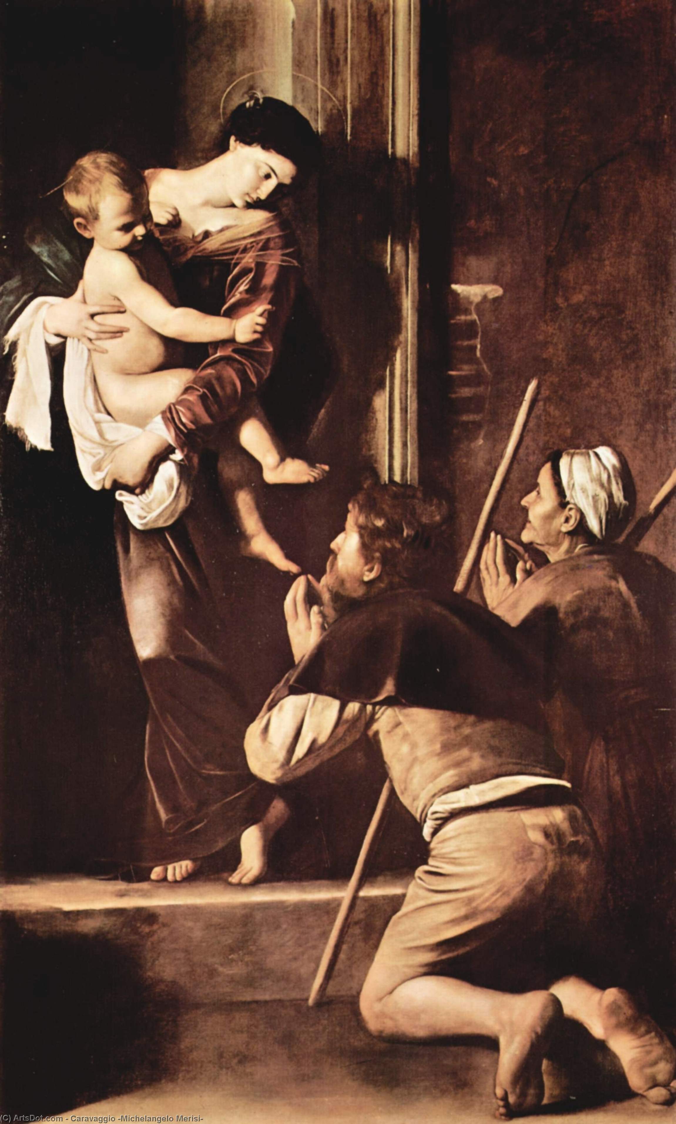 Wikioo.org - The Encyclopedia of Fine Arts - Painting, Artwork by Caravaggio (Michelangelo Merisi) - untitled (7752)