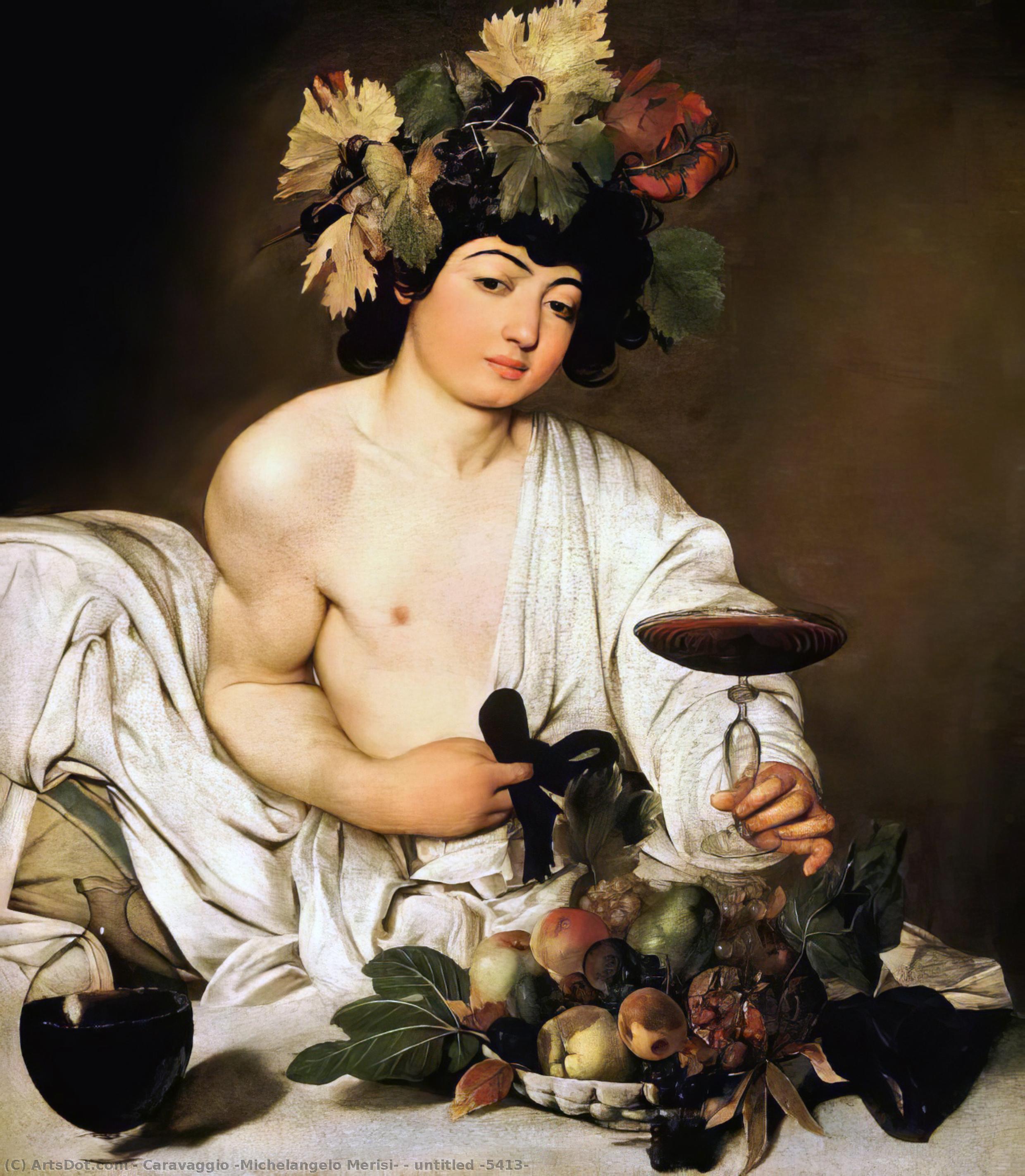 WikiOO.org - 백과 사전 - 회화, 삽화 Caravaggio (Michelangelo Merisi) - untitled (5413)