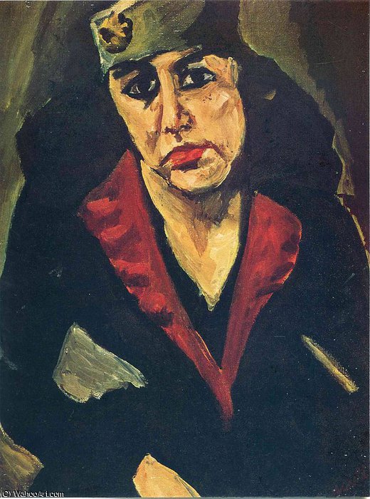 Wikioo.org - The Encyclopedia of Fine Arts - Painting, Artwork by Chaim Soutine - untitled (1818)