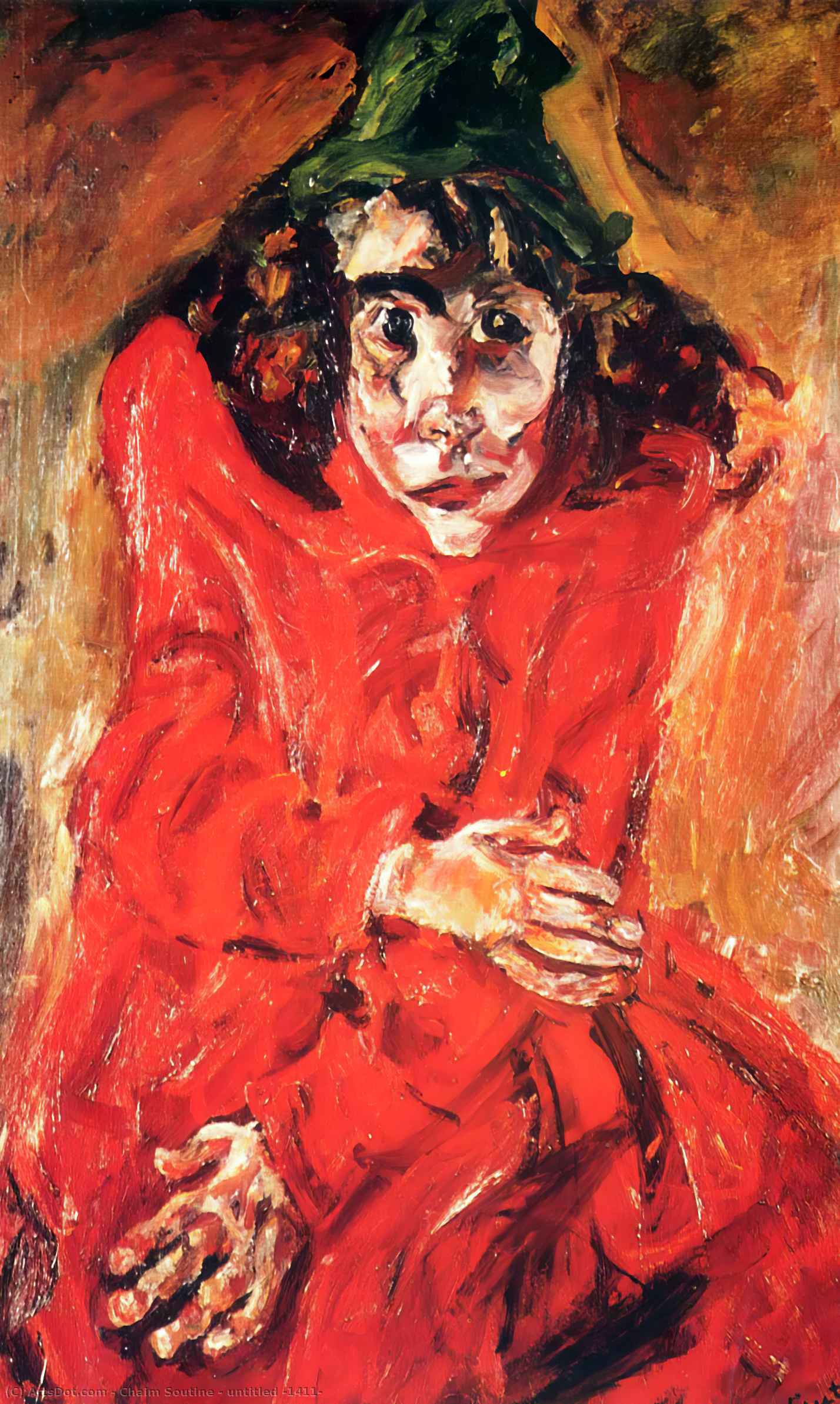 Wikioo.org - The Encyclopedia of Fine Arts - Painting, Artwork by Chaim Soutine - untitled (1411)