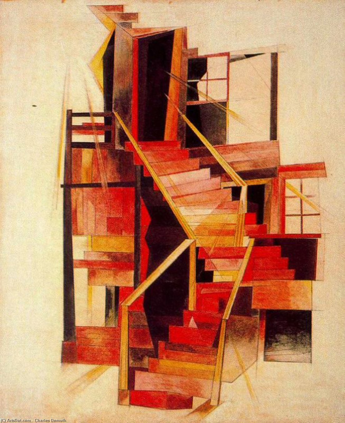 Wikioo.org - The Encyclopedia of Fine Arts - Painting, Artwork by Charles Demuth - untitled (9420)