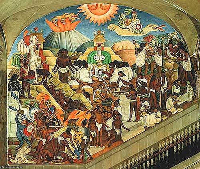 Wikioo.org – L'Encyclopédie des Beaux Arts - Peinture, Oeuvre de Diego Rivera - sans titre (6847)