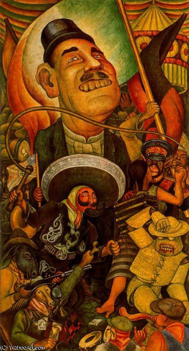 Wikioo.org – La Enciclopedia de las Bellas Artes - Pintura, Obras de arte de Diego Rivera - sin título (2179)