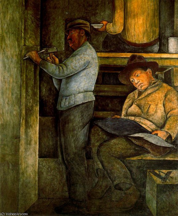Wikioo.org - The Encyclopedia of Fine Arts - Painting, Artwork by Diego Rivera - untitled (9933)