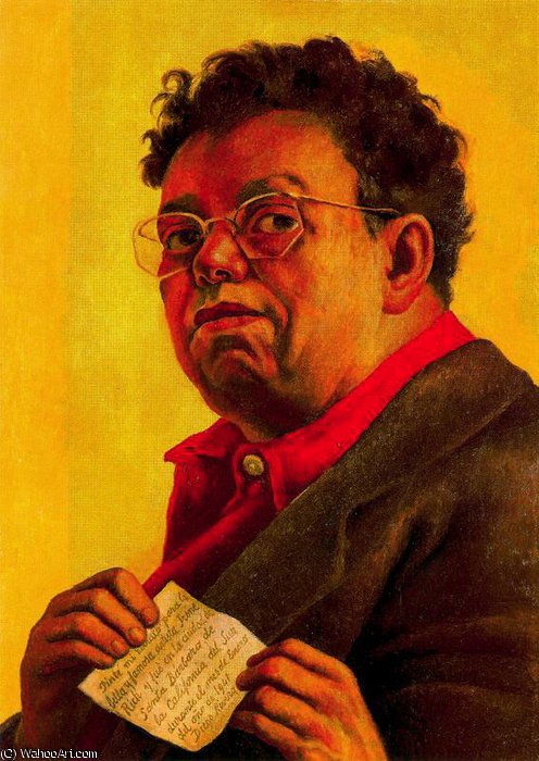 Wikioo.org – La Enciclopedia de las Bellas Artes - Pintura, Obras de arte de Diego Rivera - sin título (8999)