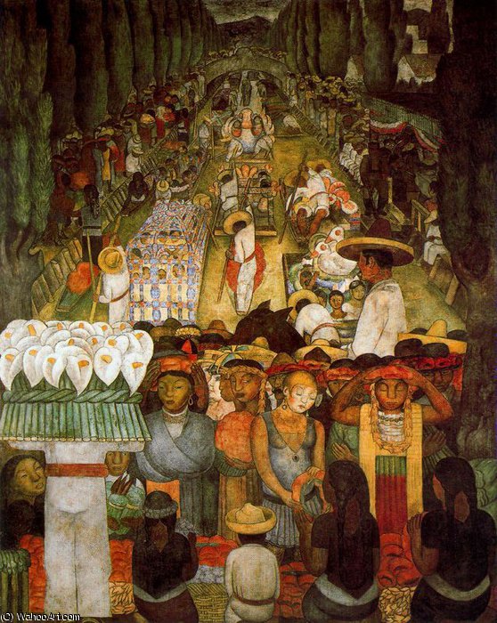 Wikioo.org - The Encyclopedia of Fine Arts - Painting, Artwork by Diego Rivera - untitled (3791)