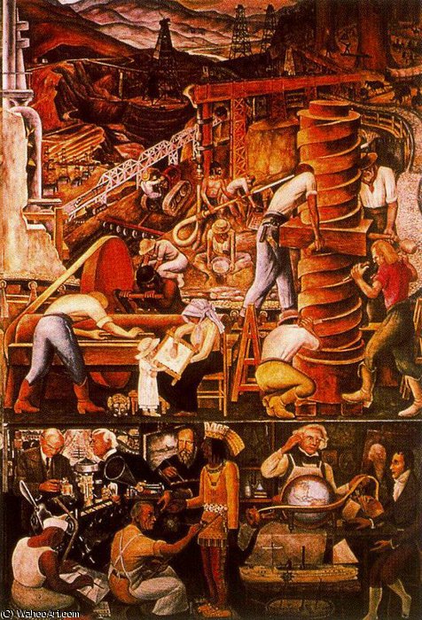 Wikioo.org – La Enciclopedia de las Bellas Artes - Pintura, Obras de arte de Diego Rivera - sin título (5877)