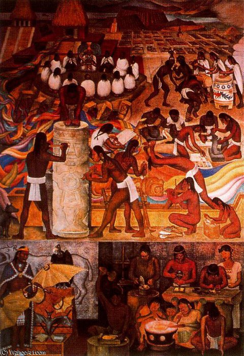 Wikioo.org – L'Enciclopedia delle Belle Arti - Pittura, Opere di Diego Rivera - senza titolo (6293)