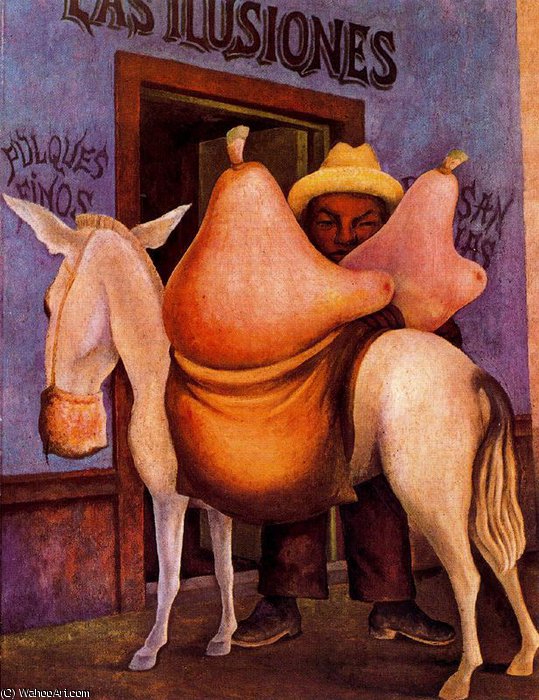 Wikioo.org – La Enciclopedia de las Bellas Artes - Pintura, Obras de arte de Diego Rivera - sin título (828)